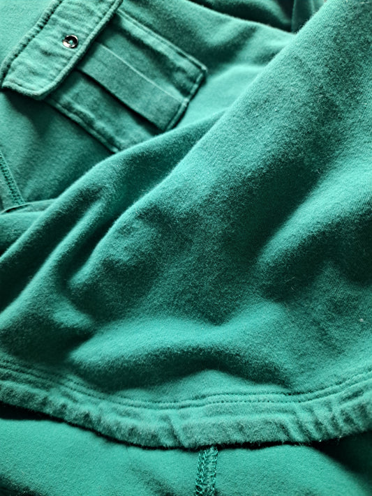 Robe turquoise manches 3/4