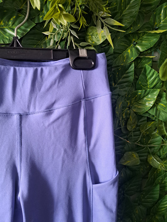 Legging lilas avec poches