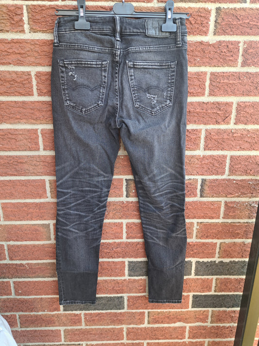 Jeans noir troué american eagles