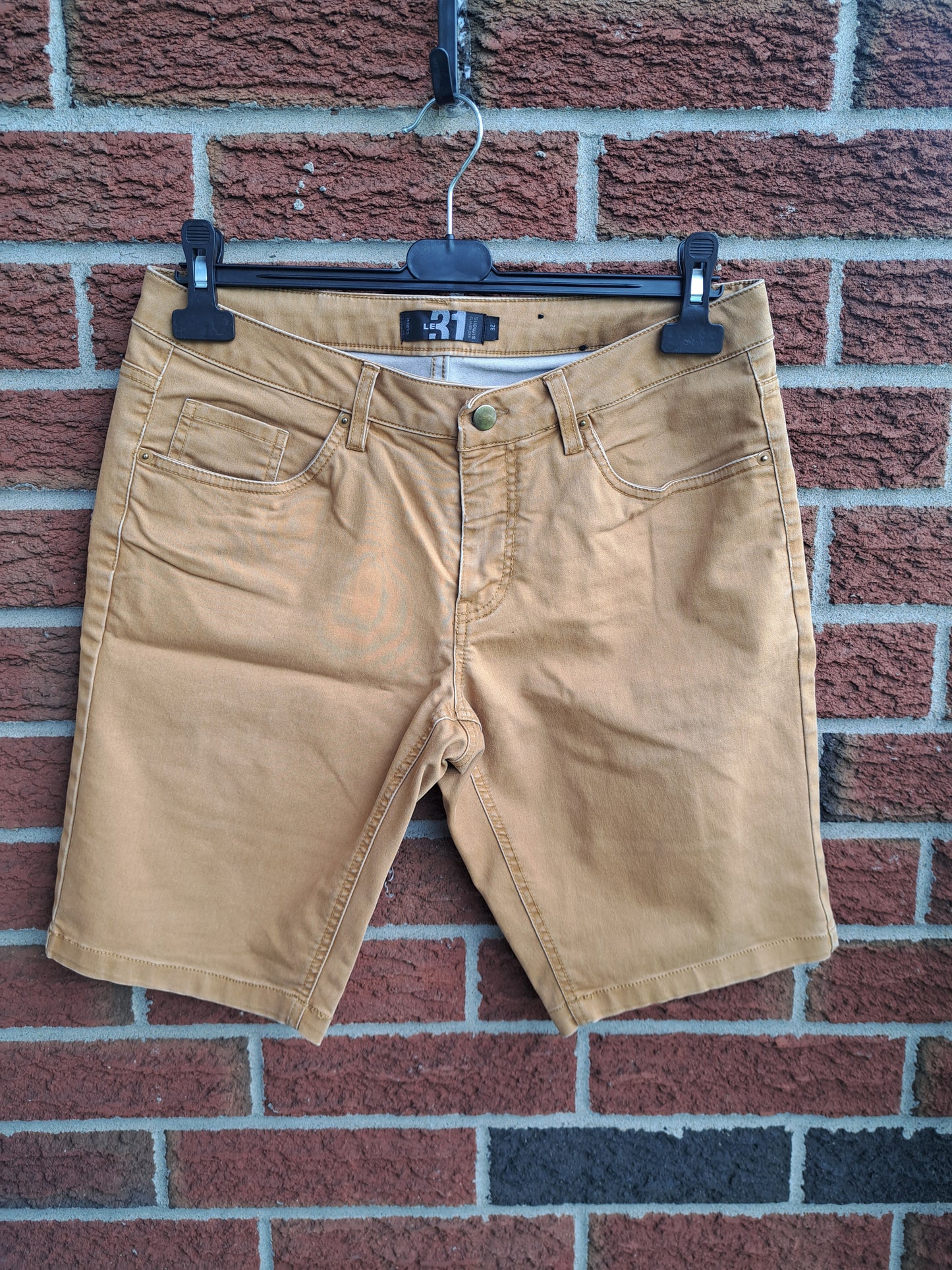 Short en jeans orange Le 31 Simons