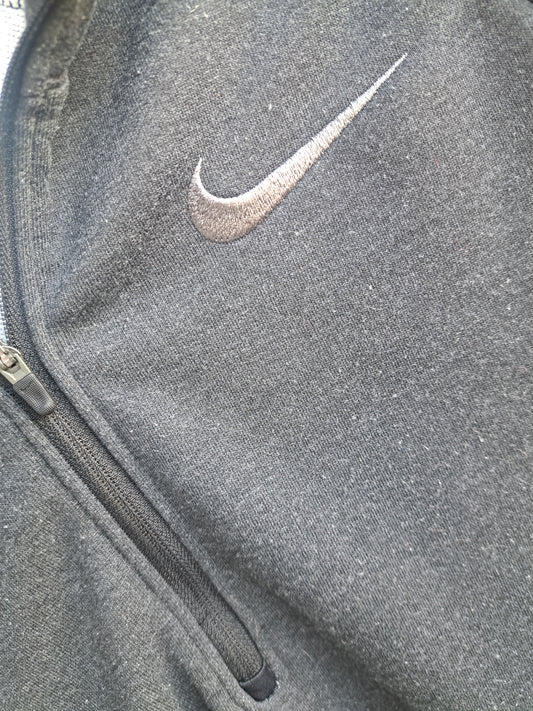 Chandail gris à manches longues avec poches Nike