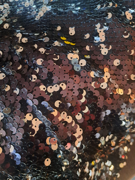 Camisole à paillettes noire