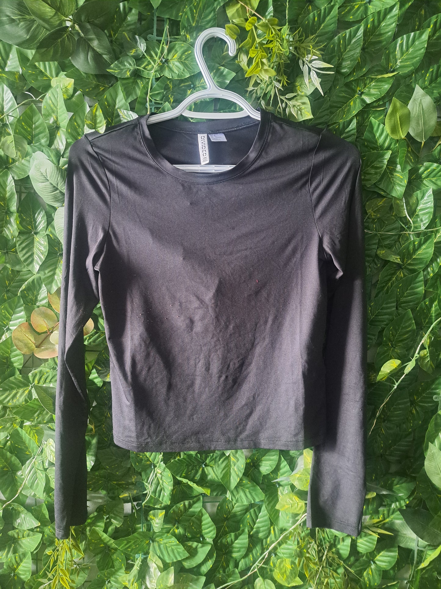 Chandail de sport noir à manches longues