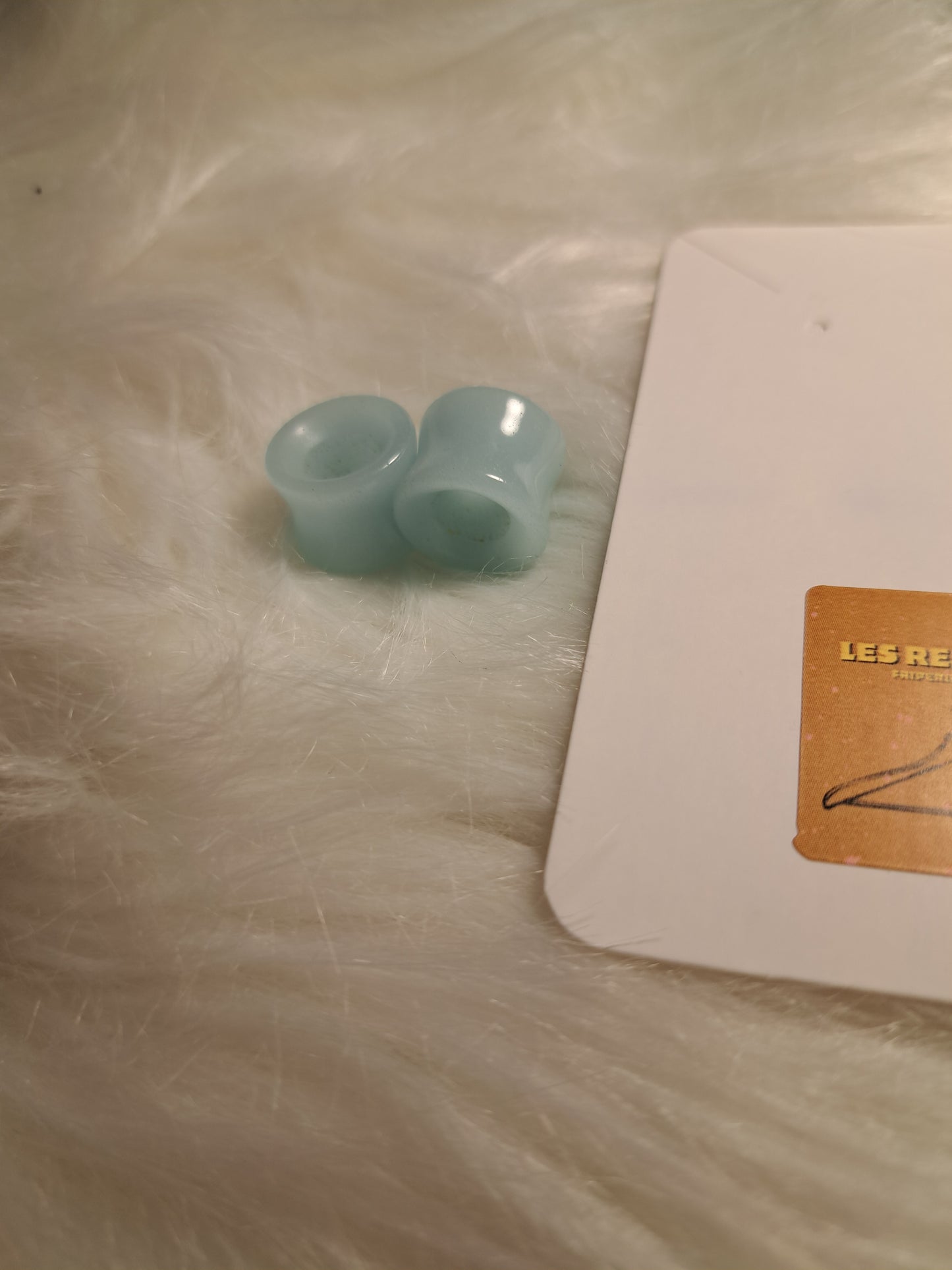 Stretch bleu pâle glow-in-the-dark