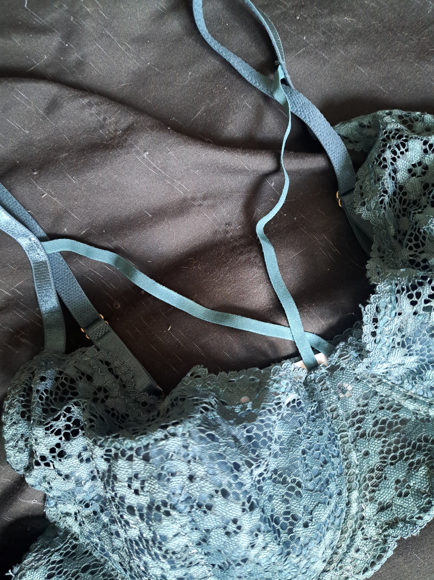 Soutien gorge bleu-gris