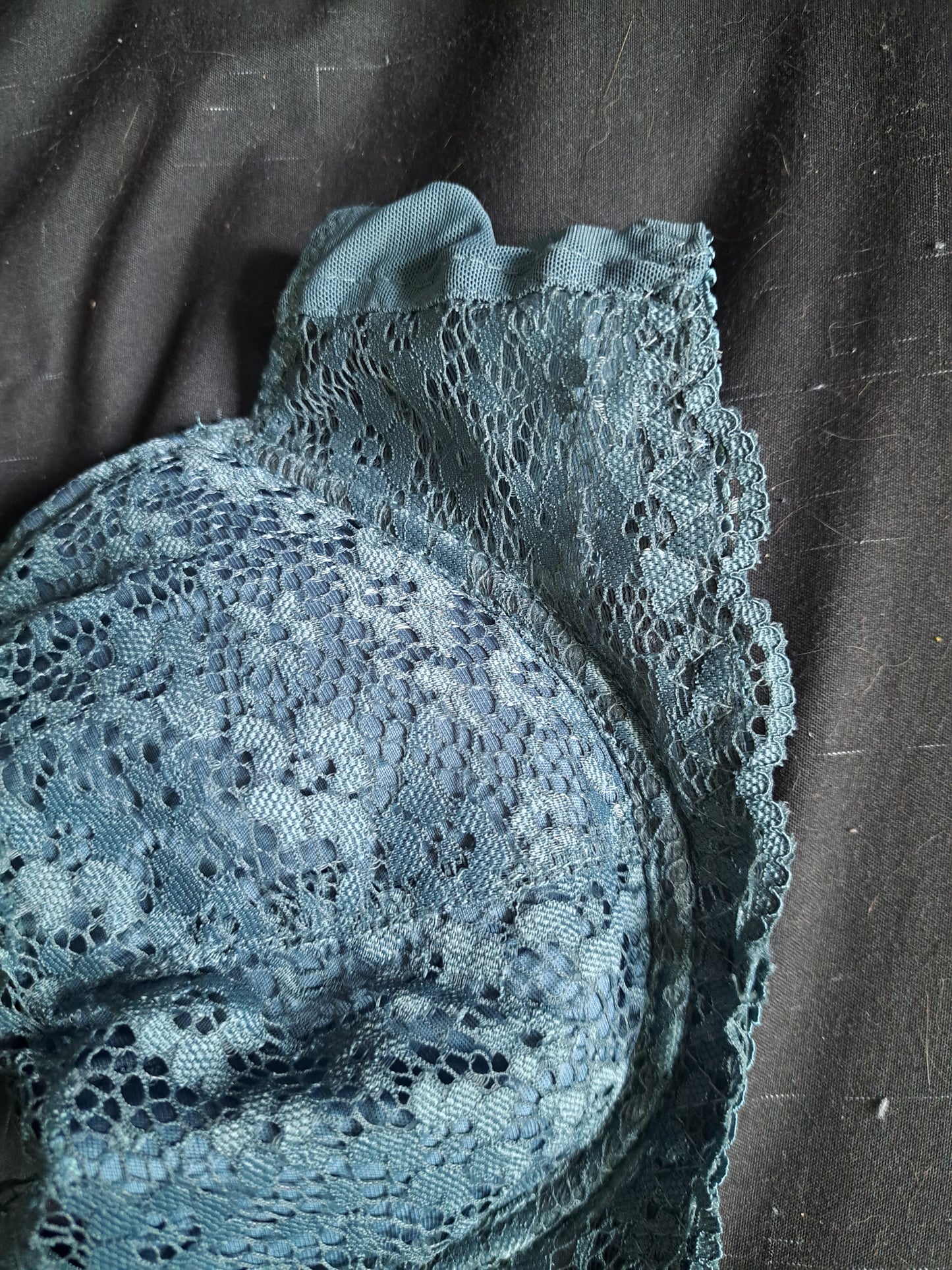 Soutien gorge bleu-gris