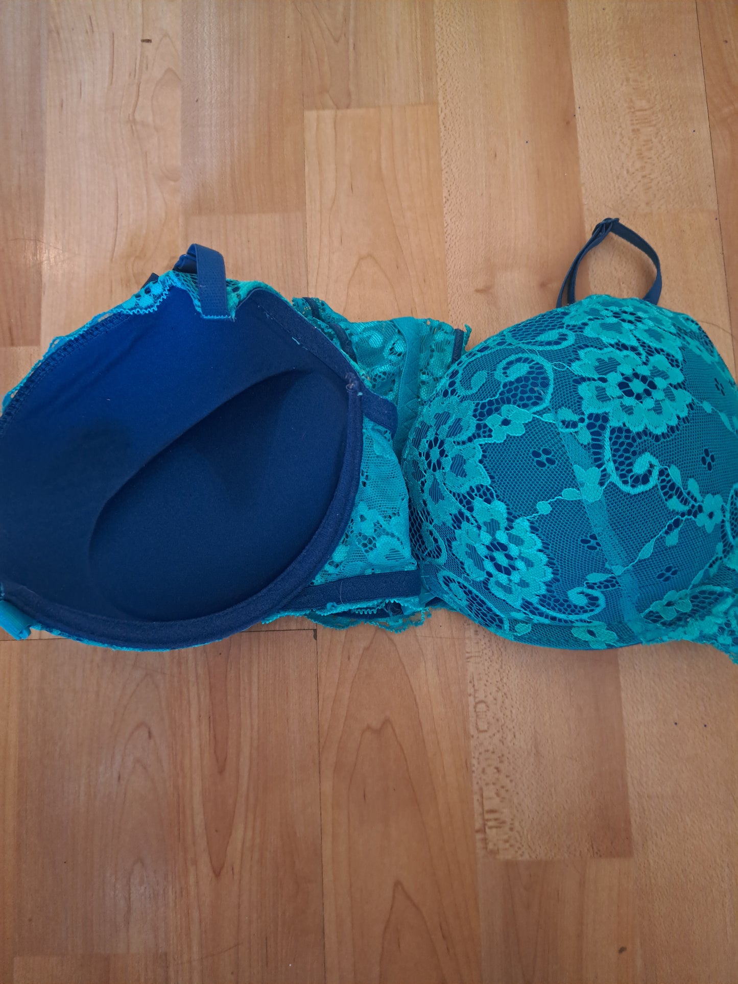 Soutien gorge bleu 36C
