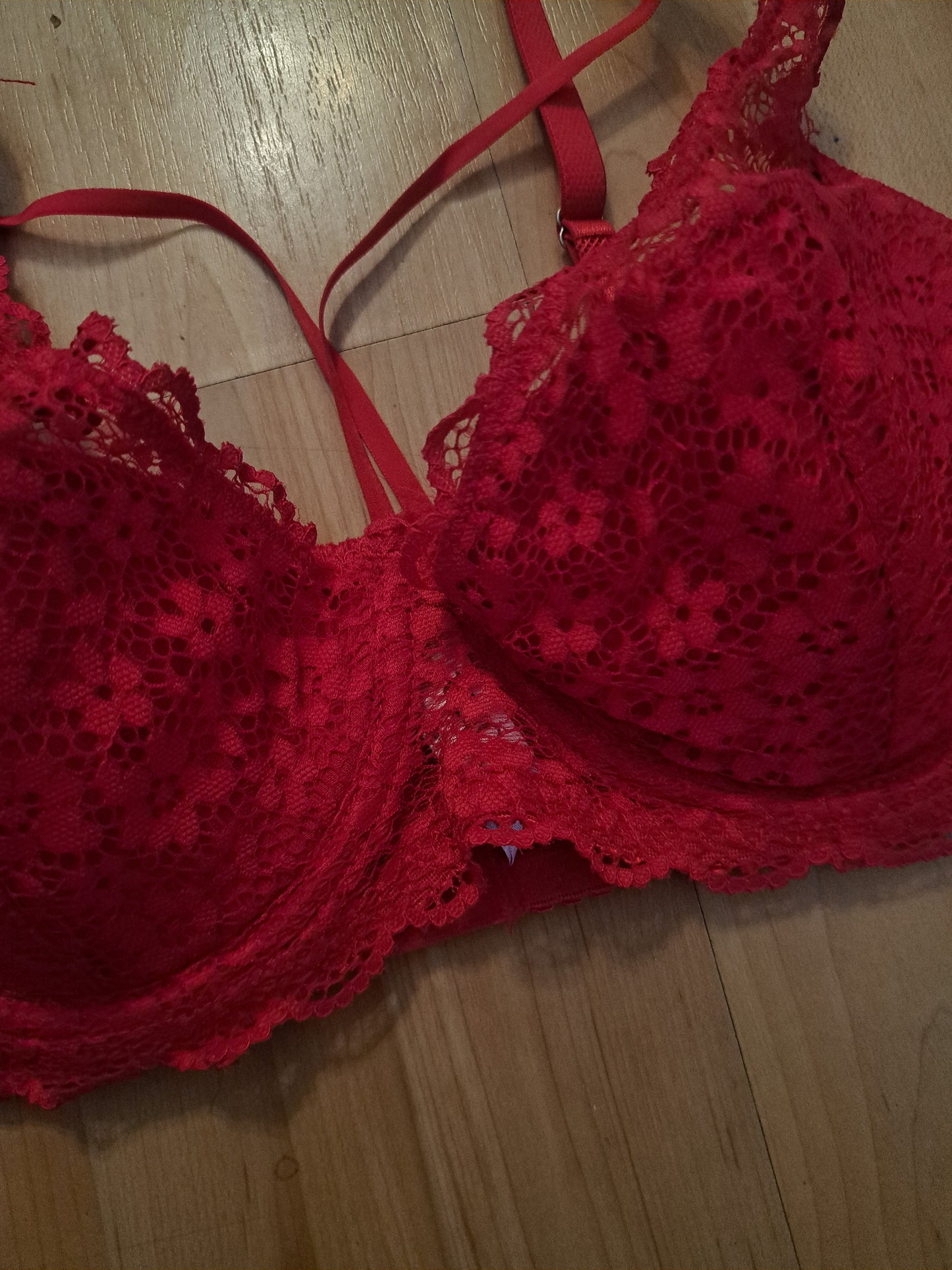 Soutien-gorge léger rouge