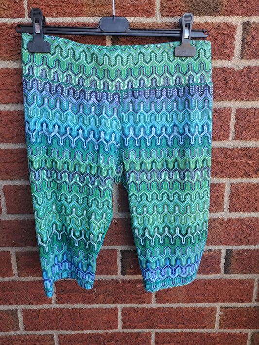 Short de sport turquoise