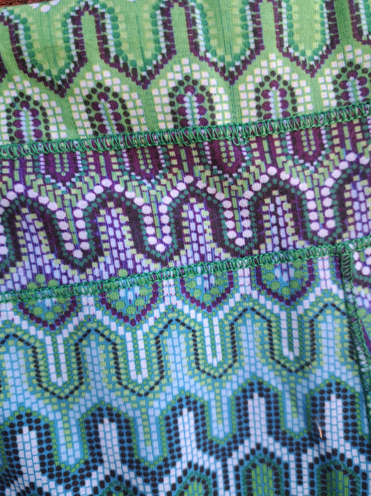 Short de sport turquoise