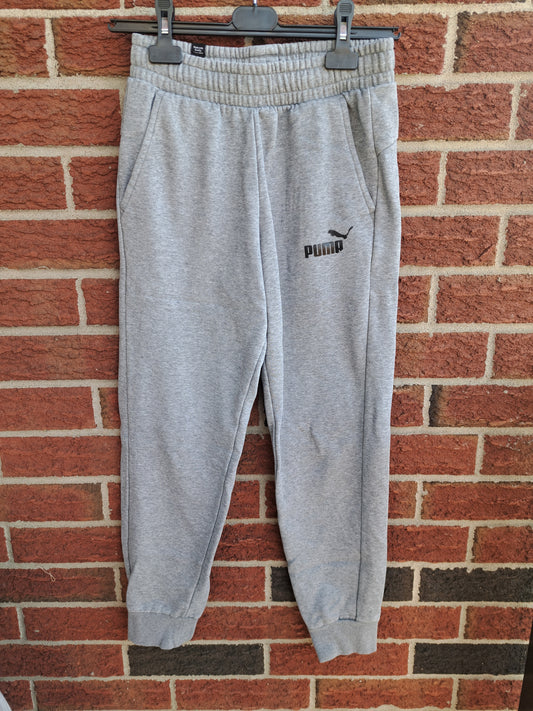 Pantalon jogging gris avec logo Puma