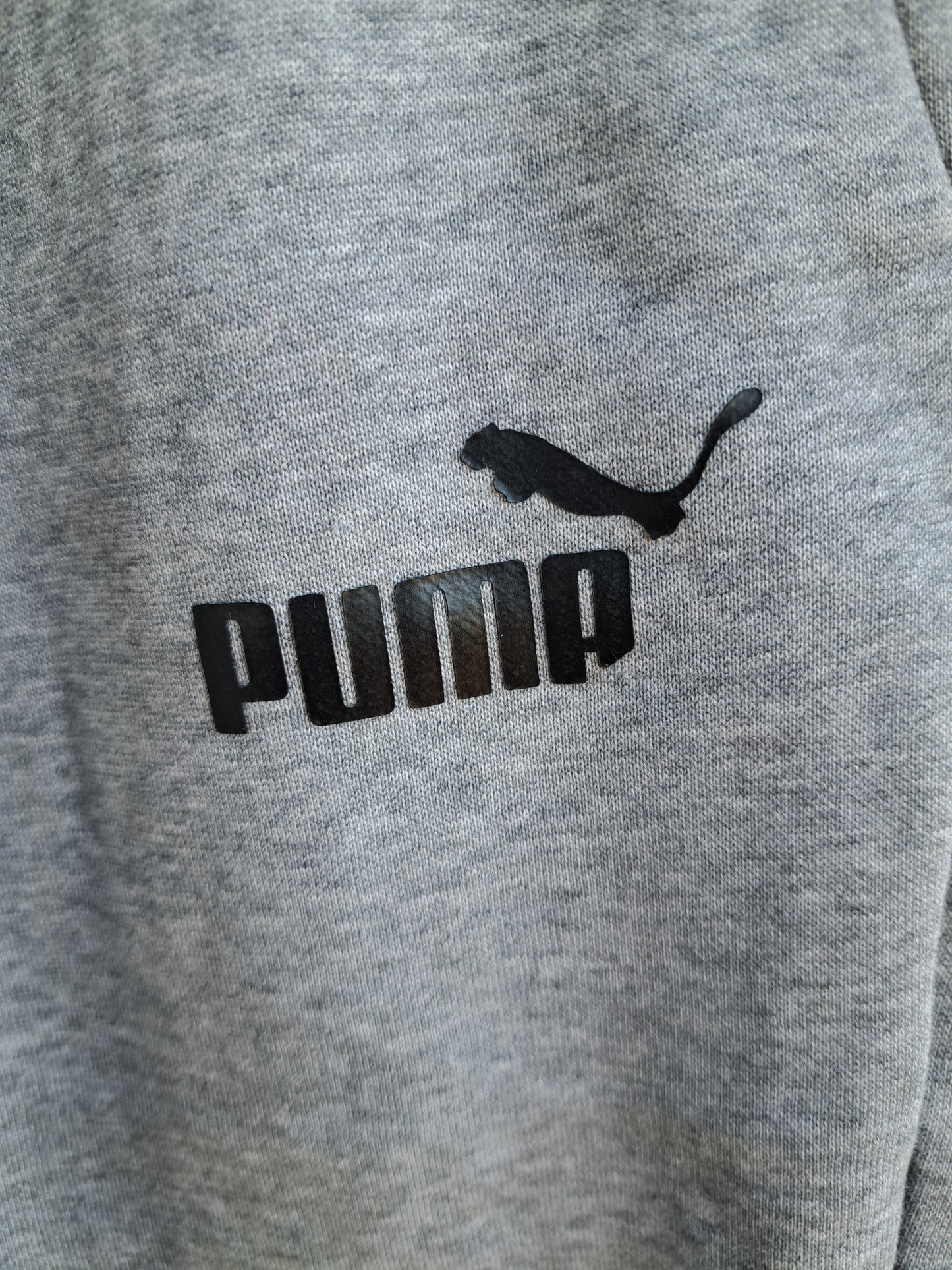 Pantalon jogging gris avec logo Puma