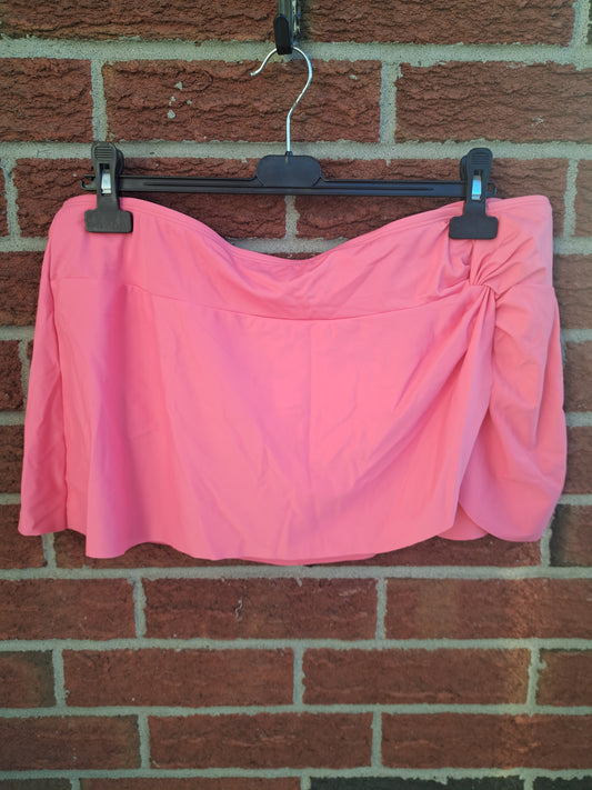 Bas de maillot-jupe rose