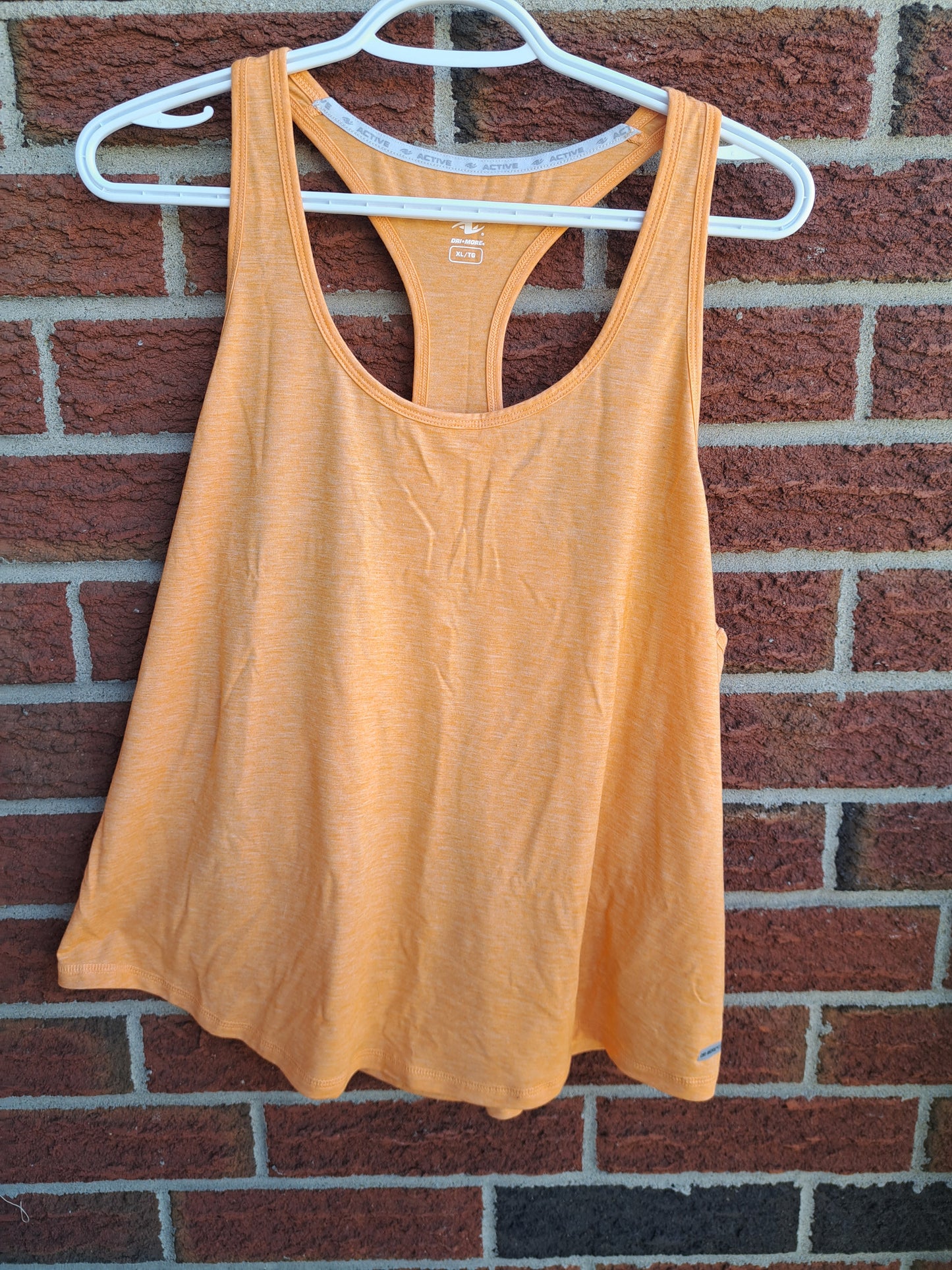 Camisole sport orange