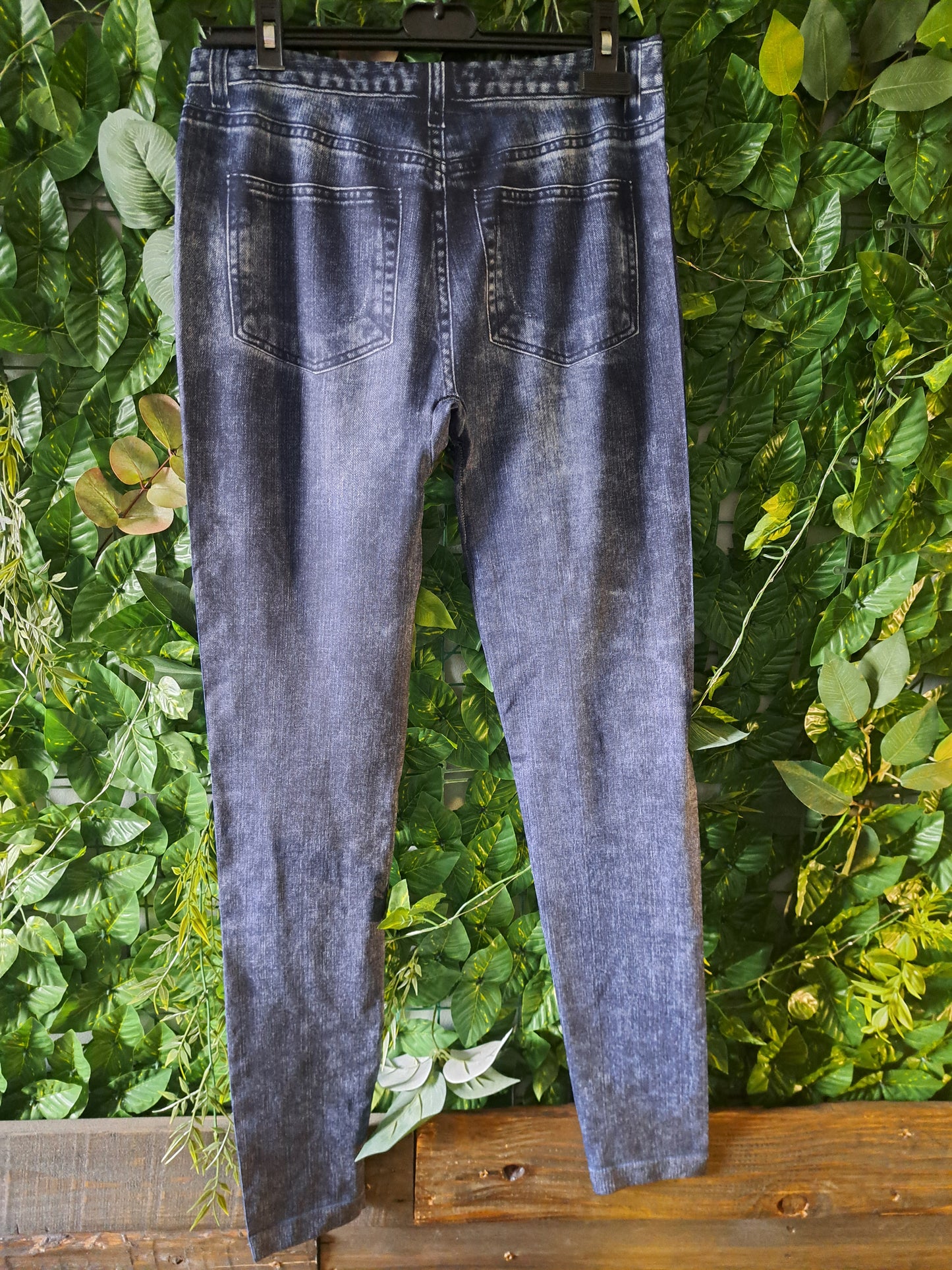 Legging/faux jeans