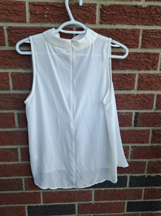 Camisole blanche transparente