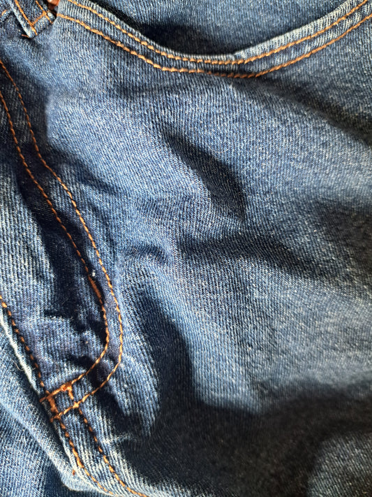 Short en jeans vintage mom-jeans taille haute