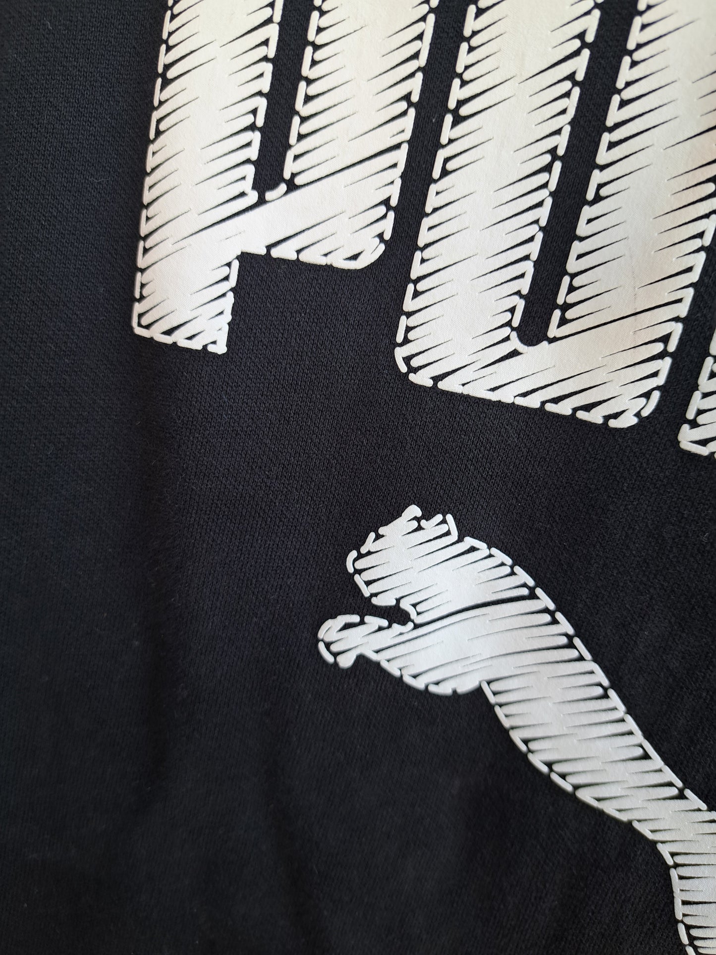 Hoodie noir Puma