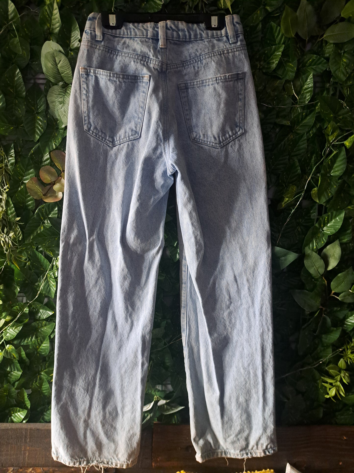 Jeans bleu pâle baggy
