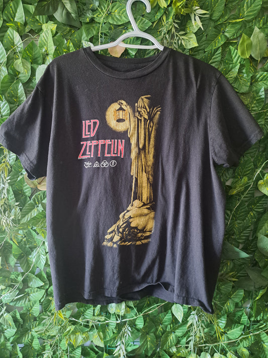 T-shirt noir Led zeppelin