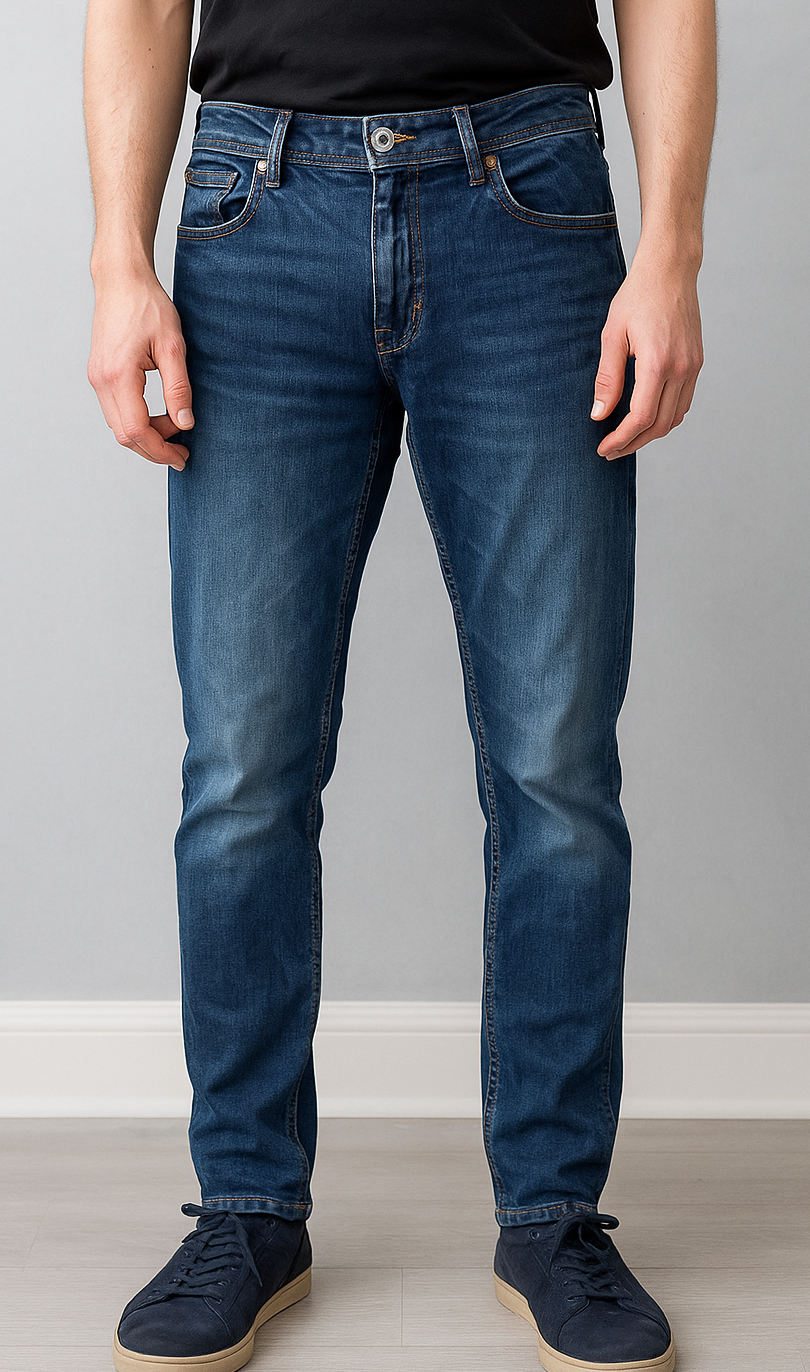 Jeans bleu pour homme