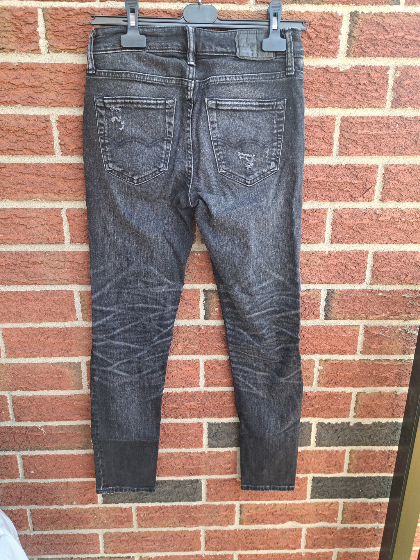 Jeans noir troué american eagles
