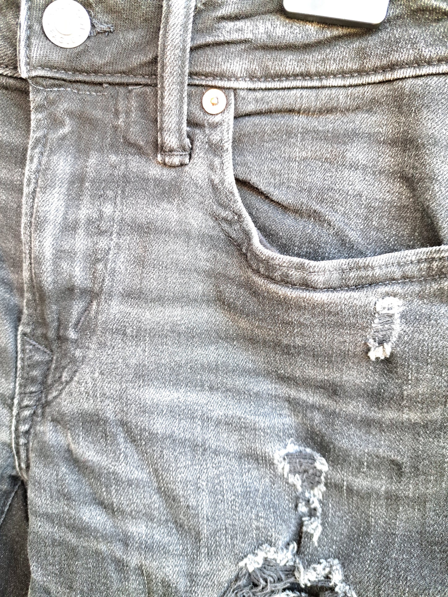 Jeans noir troué american eagles