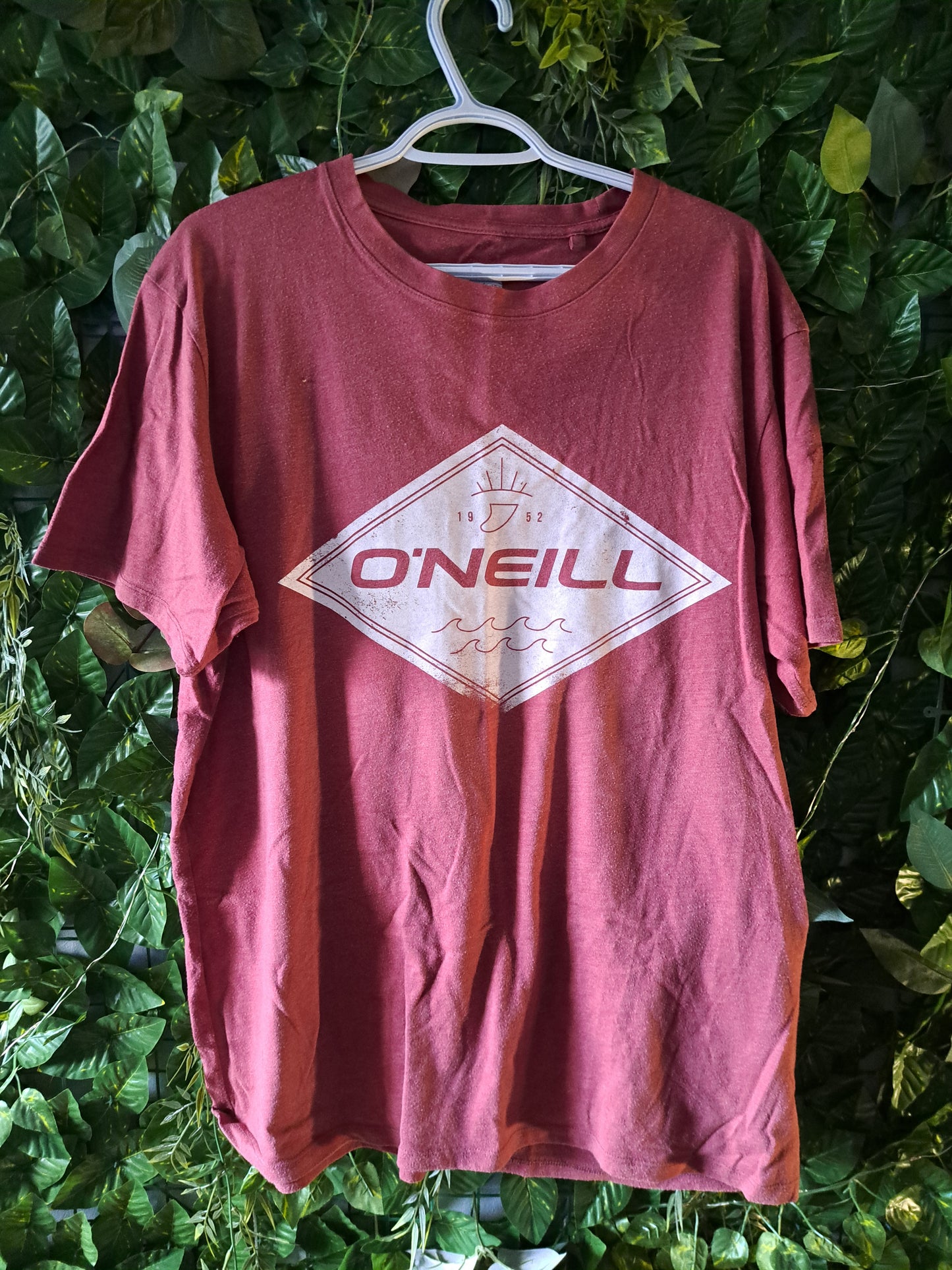 T-shirt rouge O'neill logo blanc