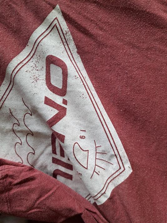 T-shirt rouge O'neill logo blanc