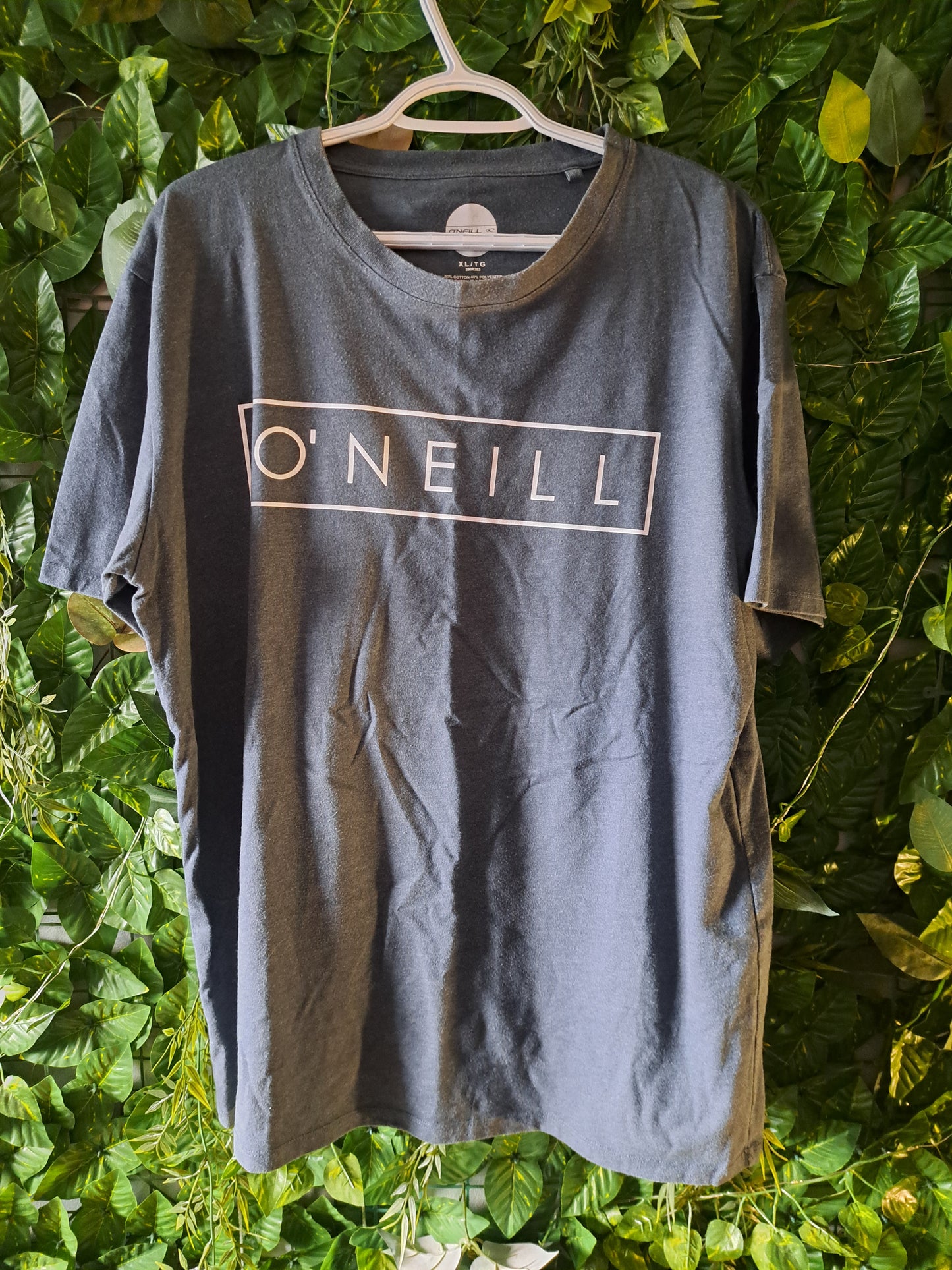 T-shirt gris O'neill logo blanc