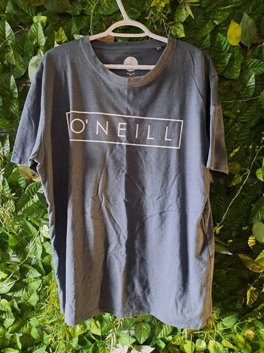 T-shirt gris O'neill logo blanc