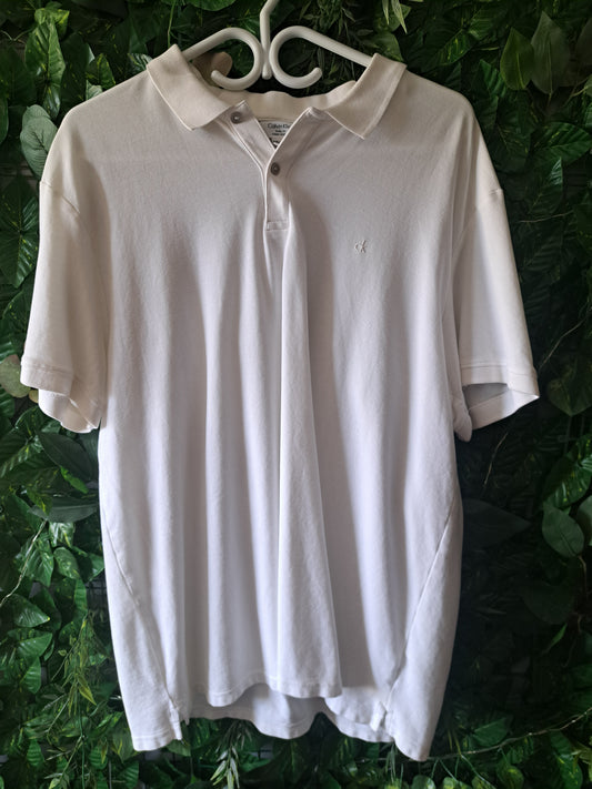 Chandail blanc Calvin klein