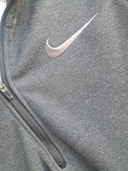 Chandail gris à manches longues avec poches Nike