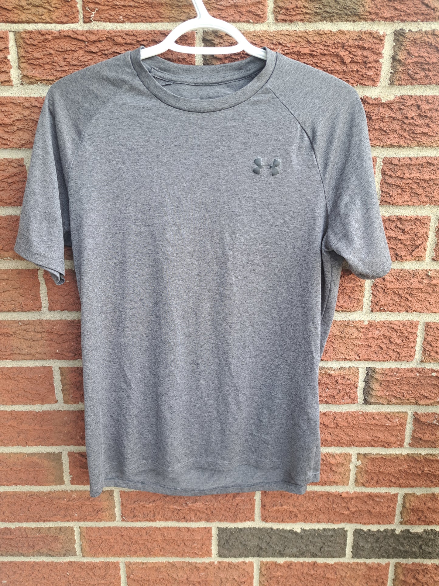T-shirt sport gris avec logo
