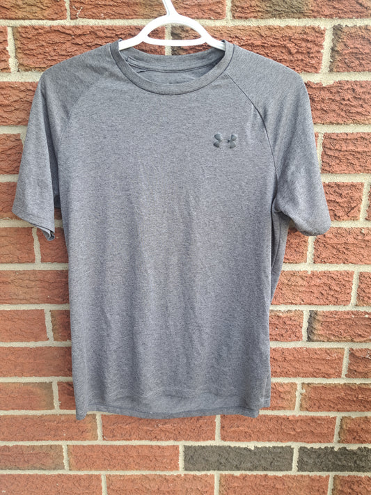 T-shirt sport gris avec logo