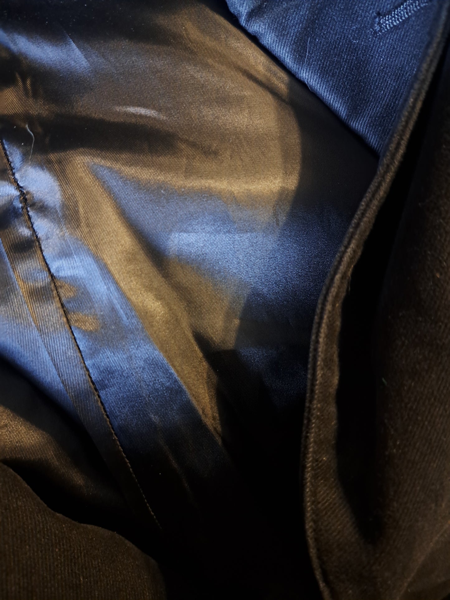 Manteau long noir pour homme Orvieto