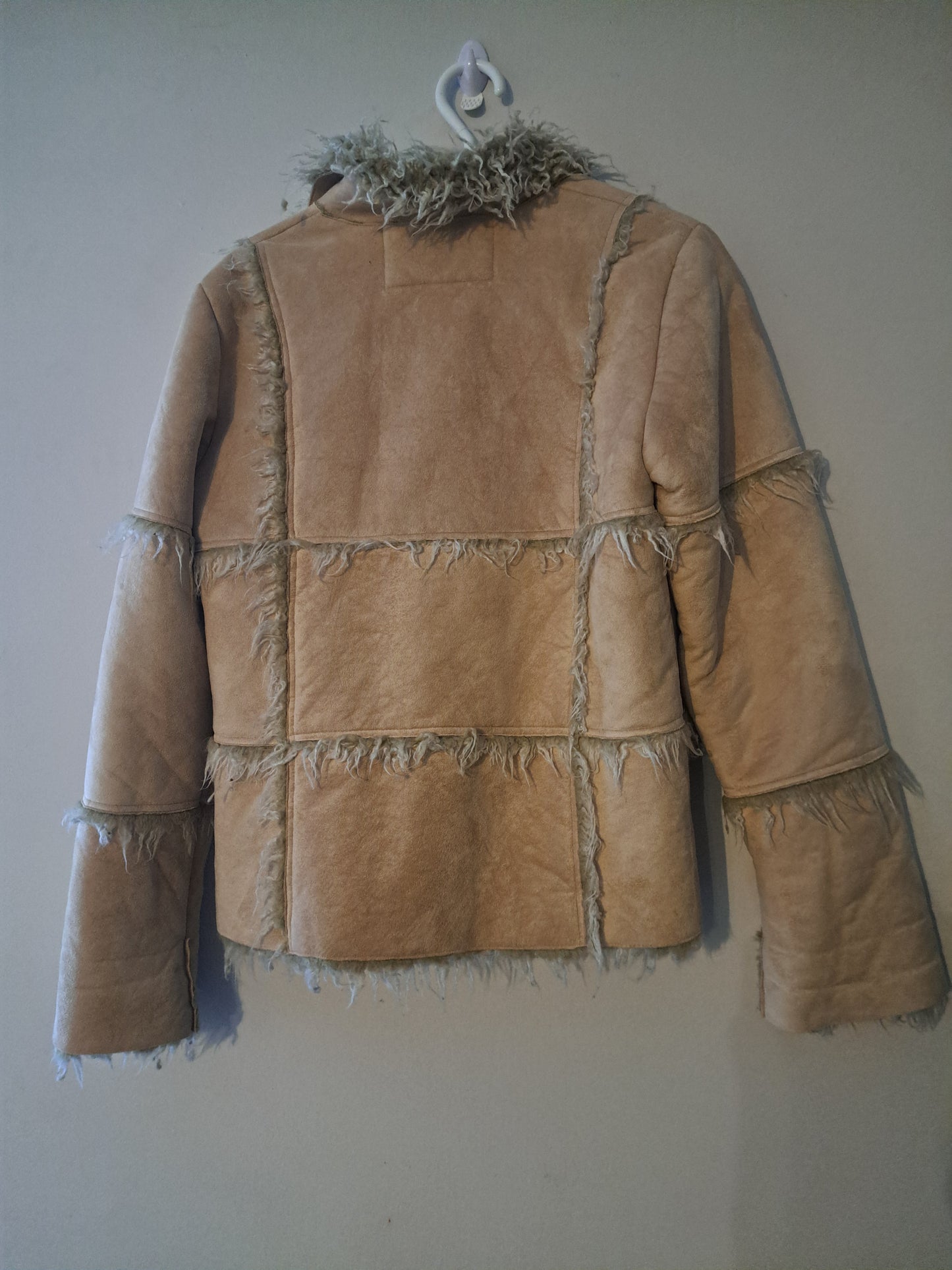 Manteau de ''fourrure'' beige Point zéro