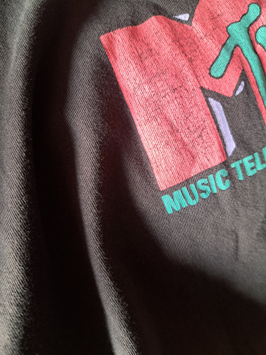 T-shirt noir MTV